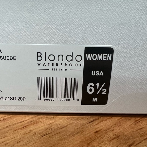 Blondo Women's Twyla Knee High Boots Size 6.5 Color Java Suede Waterproof NIB - Picture 8 of 9